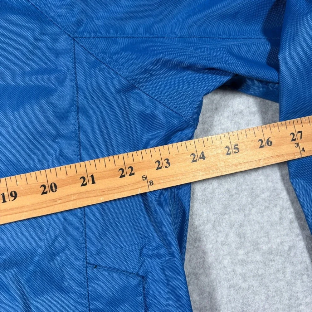 Grundens Weather Watch Jacket Men Medium Blue Hooded Full Zip Waterproof 10361